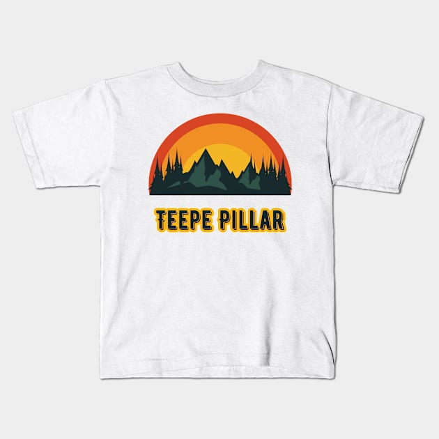 Teepe Pillar Kids T-Shirt by Canada Cities